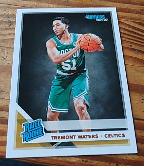 2019-20 Panini Donruss #244 Tremont Waters — front