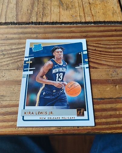 2020-21 Donruss Rated Rookie #207 Kira Lewis Jr. — front