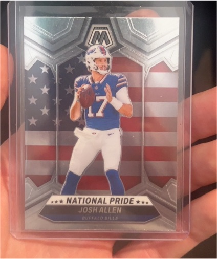 2024 Panini Mosaic #254 Josh Allen National Pride — front