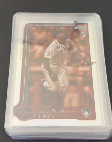 2025 Topps Chrome #161 Blake Dunn — front