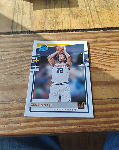 2020 Panini Donruss #236 Zeke Nnaji — front