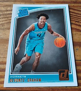 2018-19 Donruss #189 Devonte' Graham — front