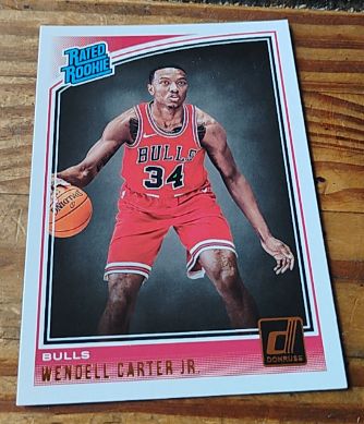 2018-19 Panini Donruss #170 Wendell Carter Jr. — front