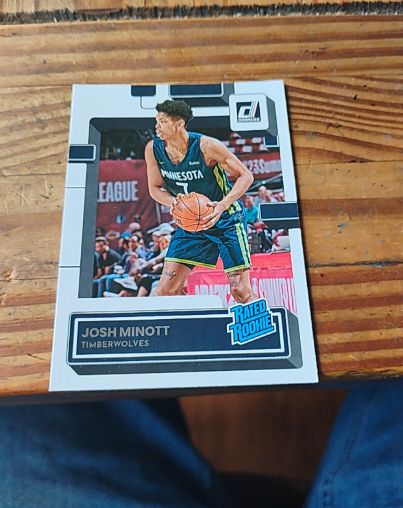 2022-23 Donruss #245 Josh Minott — front