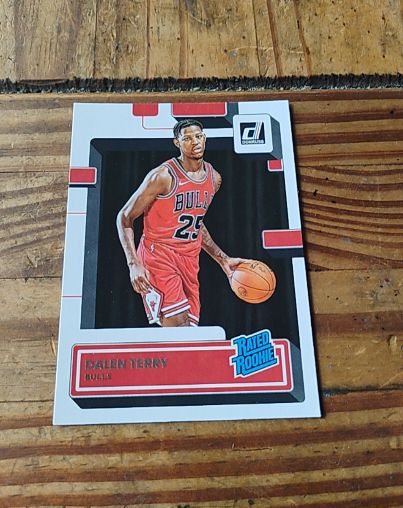 2022-23 Panini Donruss #218 Dalen Terry — front