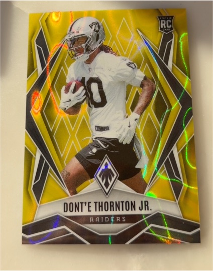 2025 Panini Phoenix #204 Dont'e Thornton Jr. — front
