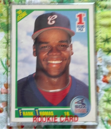 1990 Score #663 Frank Thomas — front