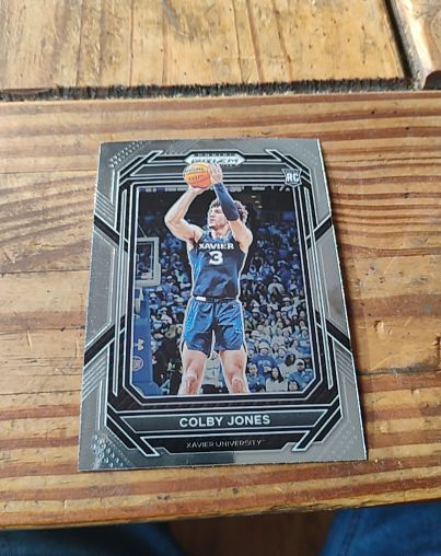 2023-24 Panini Prizm Draft Picks #9 Colby Jones — front