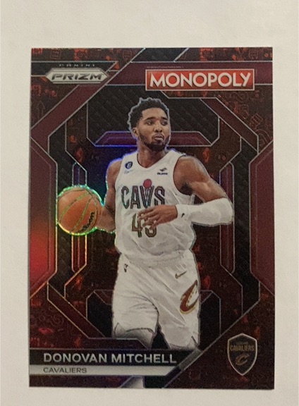 2023-24 Panini Prizm Monopoly #PS10 Donovan Mitchell — front
