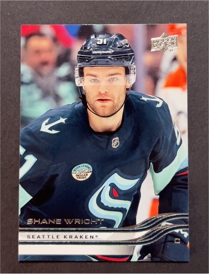 2025-26 Upper Deck #144 Shane Wright — front