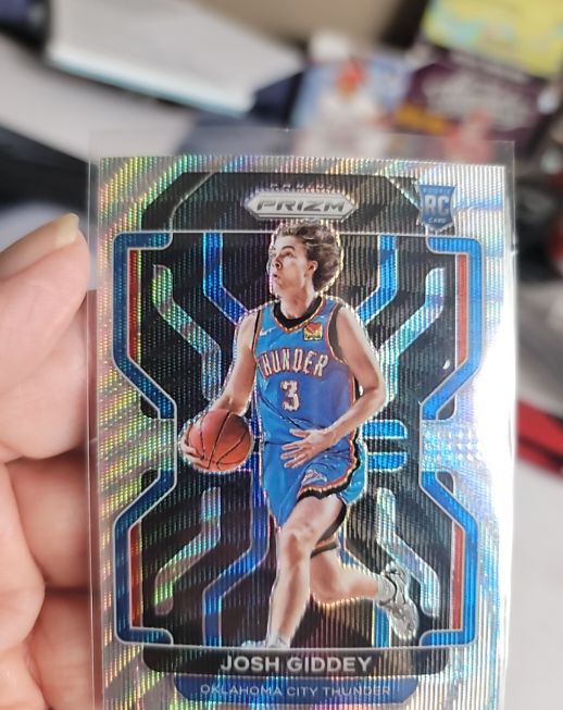 2021-22 Panini Prizm #301 Josh Giddey — front