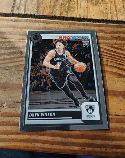 2023-24 Panini NBA Hoops Premium Stock #215 Jalen Wilson — front