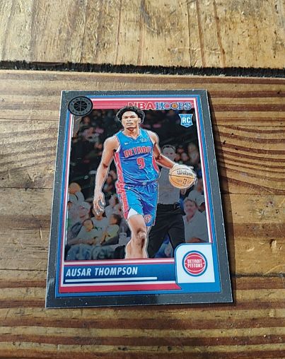 2023-24 Panini NBA Hoops Premium Stock #100 Ausar Thompson — front