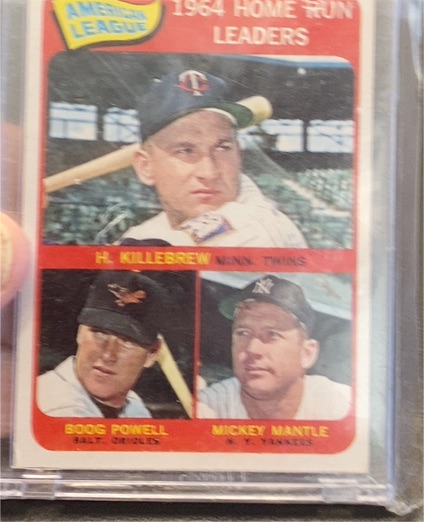1965 Topps #3 A.L. Home Run Leaders Harmon Killebrew — front