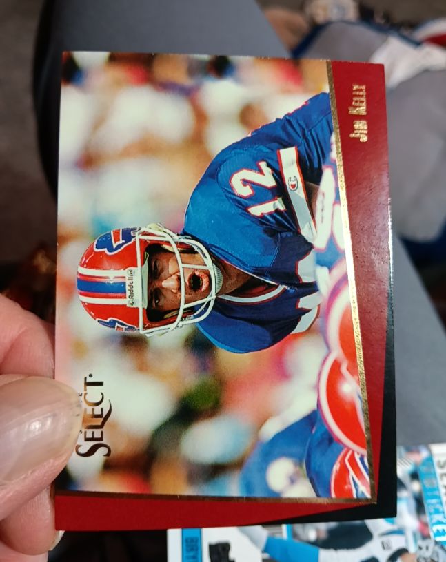 1993 Select #57 Jim Kelly — front