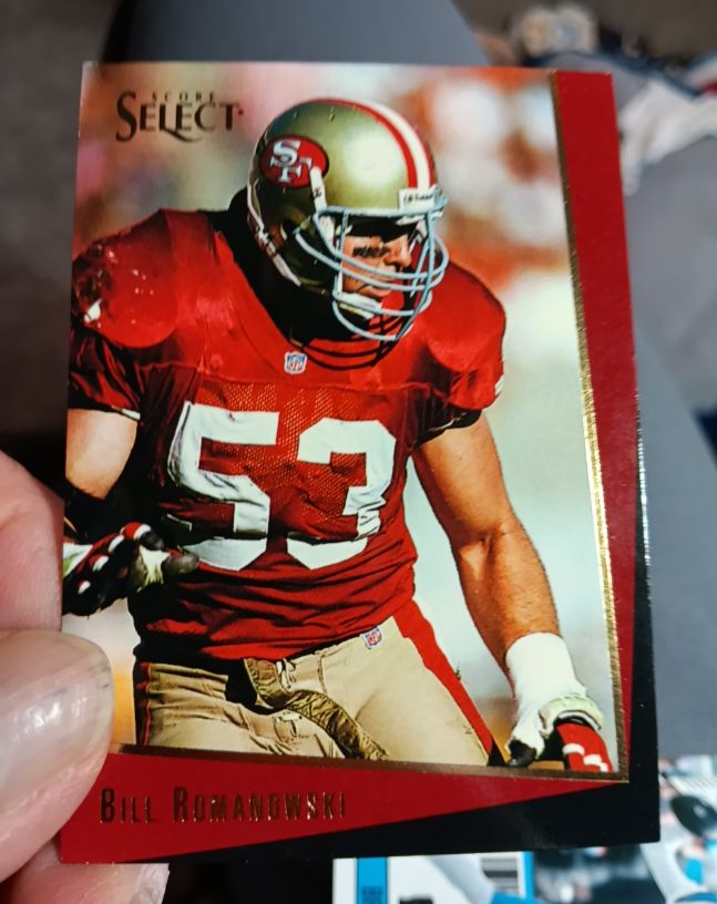1993 Score Select #85 Bill Romanowski — front
