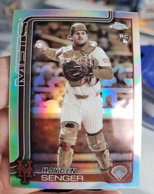 2025 Topps Chrome Update #USC128 Hayden Senger — front
