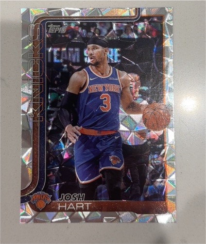 2025 Topps #16 Josh Hart — front