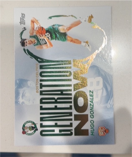 2025-26 Topps Generation Now #GN-28 Hugo Gonzalez — front