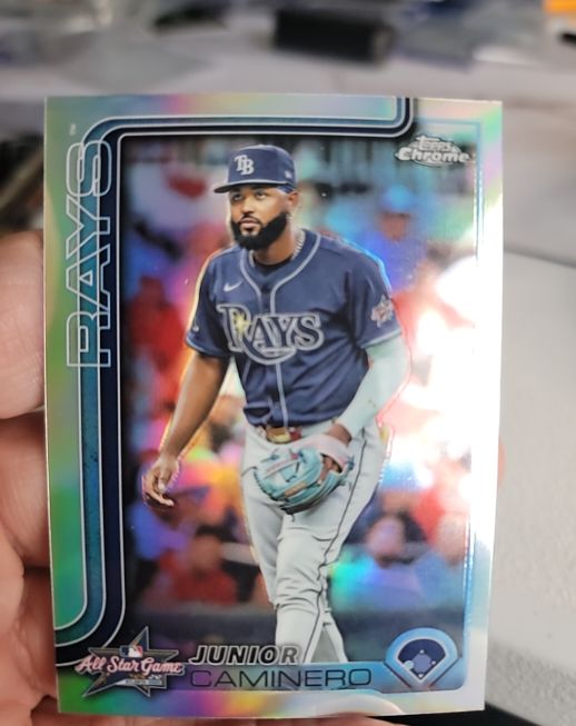 2025 Topps Chrome Update #ASG-40 Junior Caminero — front