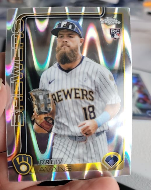 2025 Topps Chrome Update #USC47 Drew Avans — front