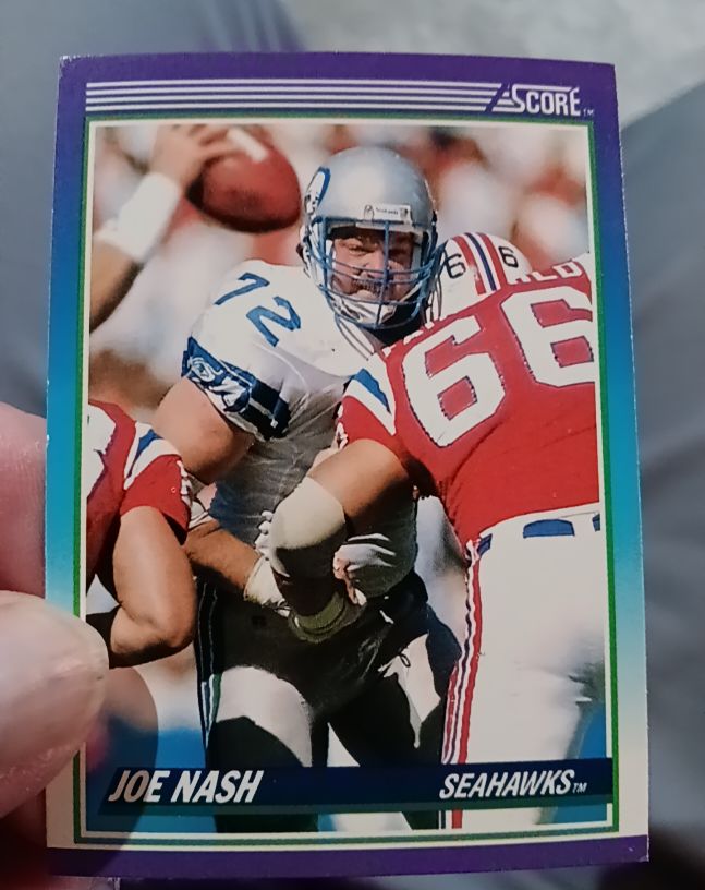 1990 Score #172 Joe Nash — front