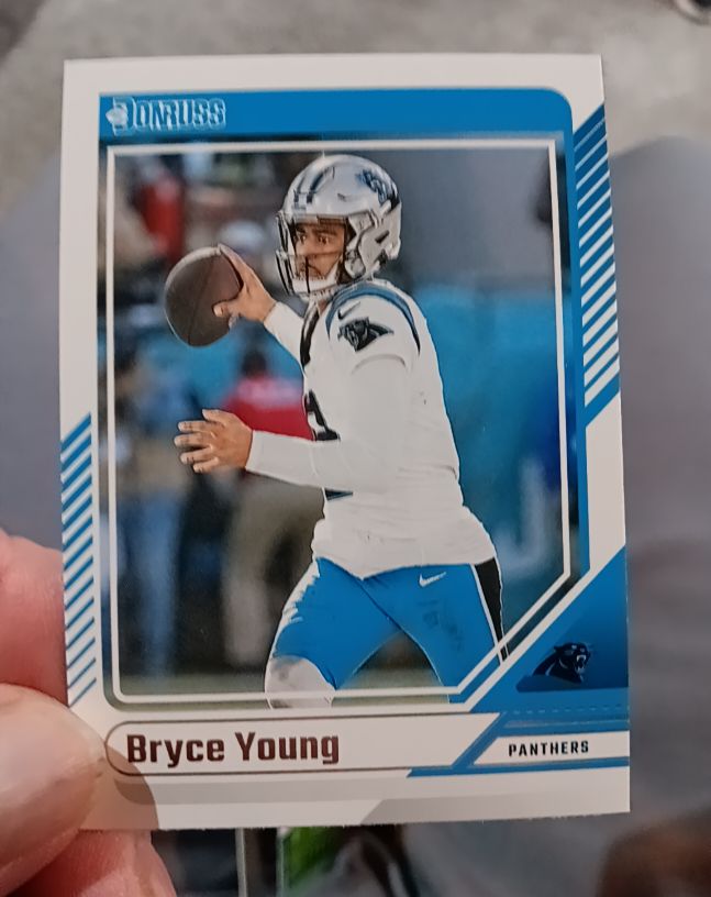 2024 Donruss #290 Bryce Young Carolina Panthers — front