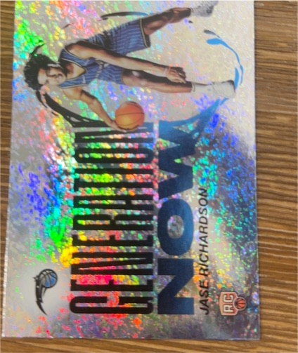 2025-26 Topps Generation Now #GN-25 Jase Richardson — front