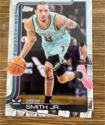 2025-26 Topps #72 Nick Smith Jr. — front
