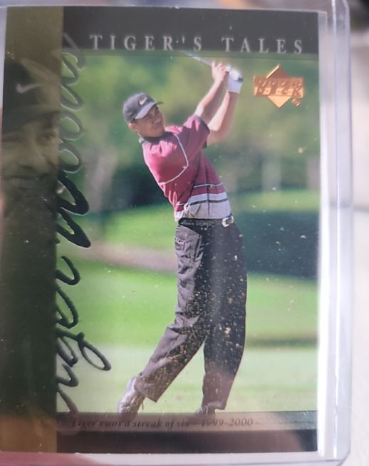 2001 Upper Deck Tiger's Tales #TT20 Tiger Woods — front