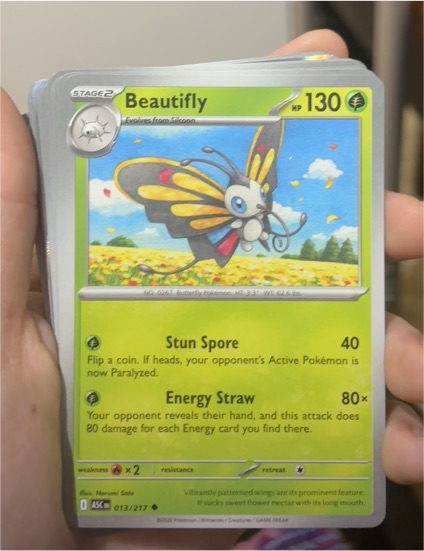 2022 Pokémon SV Scarlet & Violet 013 Beautifly — front