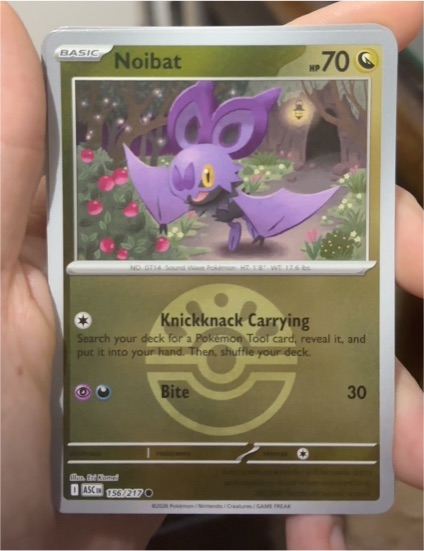 2022 Pokémon M2a #156 Noibat — front