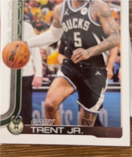 2025-26 Topps #59 Gary Trent Jr. — front