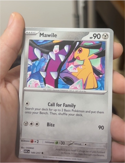 2024 Pokémon Scarlet & Violet Temporal Forces #112 Mawile — front
