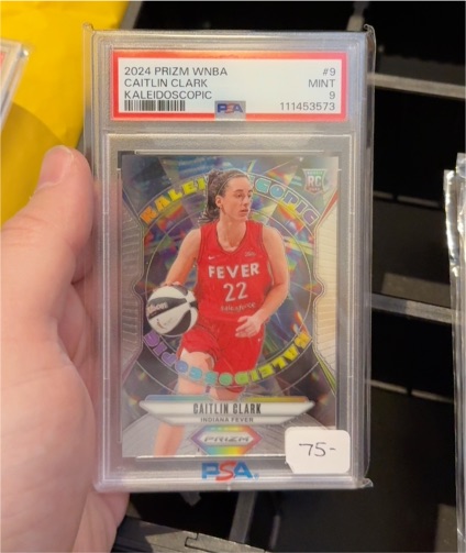 2024 Panini Prizm WNBA #9 Caitlin Clark Kaleidoscopic — front