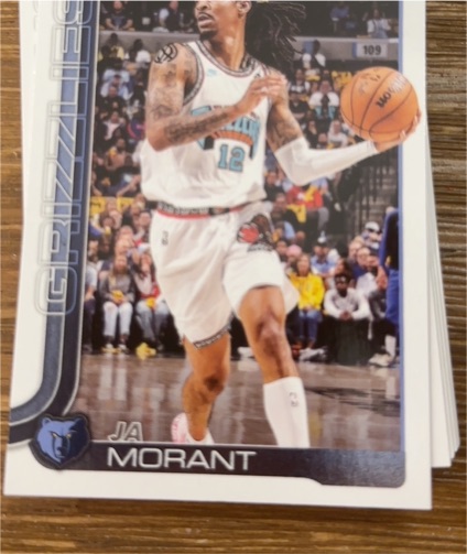 2025-26 Topps #182 Ja Morant — front