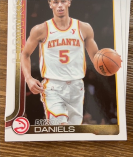 2025-26 Topps #64 Dyson Daniels — front
