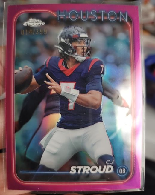 2024 Topps Chrome #83 CJ Stroud — front