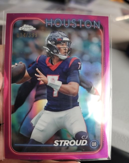 2024 Topps Chrome #83 CJ Stroud — front