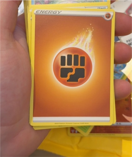 2020 Pokémon Fighting Energy — front