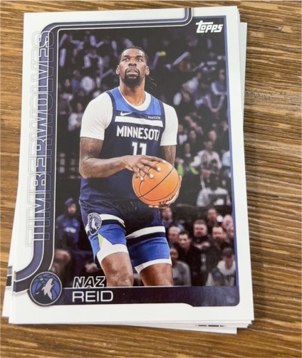 2025-26 Topps #109 Naz Reid — front