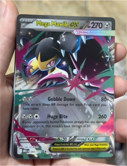 2014 Pokemon ME01: Mega Evolution #094 Mega Mawile ex — front