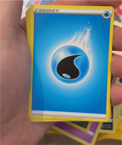 2020 Pokémon Water Energy — front