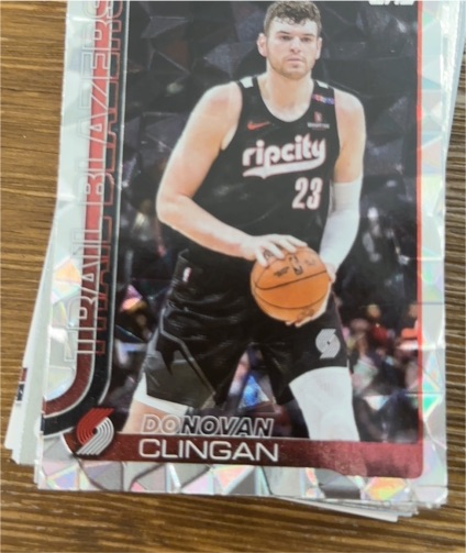 2025-26 Topps #126 Donovan Clingan — front