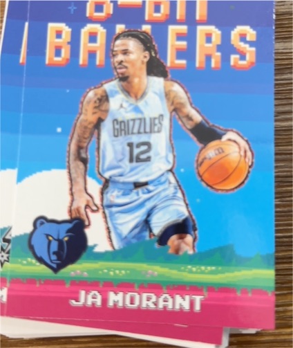 2025-26 Topps #8B-12 Ja Morant 8-Bit Ballers — front