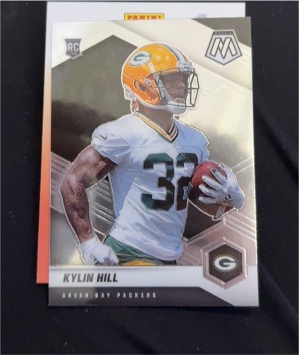 2021 Panini Mosaic #374 Kylin Hill — front