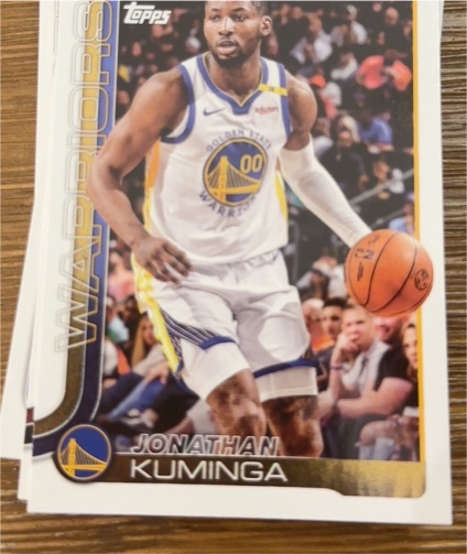 2025-26 Topps #138 Jonathan Kuminga — front