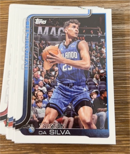 2025-26 Topps Basketball #93 Tristan Da Silva — front