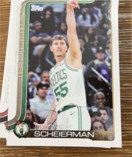 2025-26 Topps #5 Baylor Scheierman — front