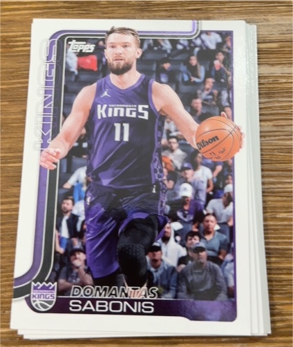2025-26 Topps #167 Domantas Sabonis — front